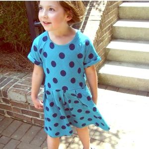 Cat & Jack Teal Casual Girl's Dress